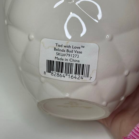 Lenox "Tied with Love" Belinda Bud Vase 7" - Picture 4 of 7
